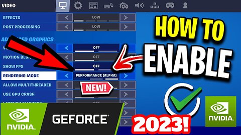 How To Enable Performance Mode On Geforce Now *100% WORKS* 2023