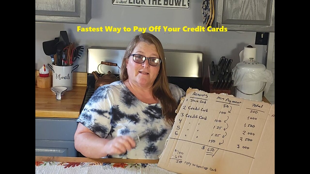 Fastest Way to Pay Off Your Credit Cards