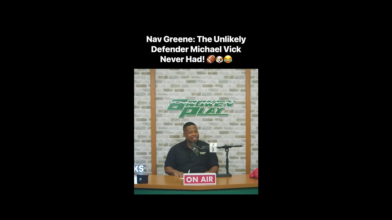 Nav Greene: The Unlikely Defender Michael Vick Never Had! 🏈🐶😂