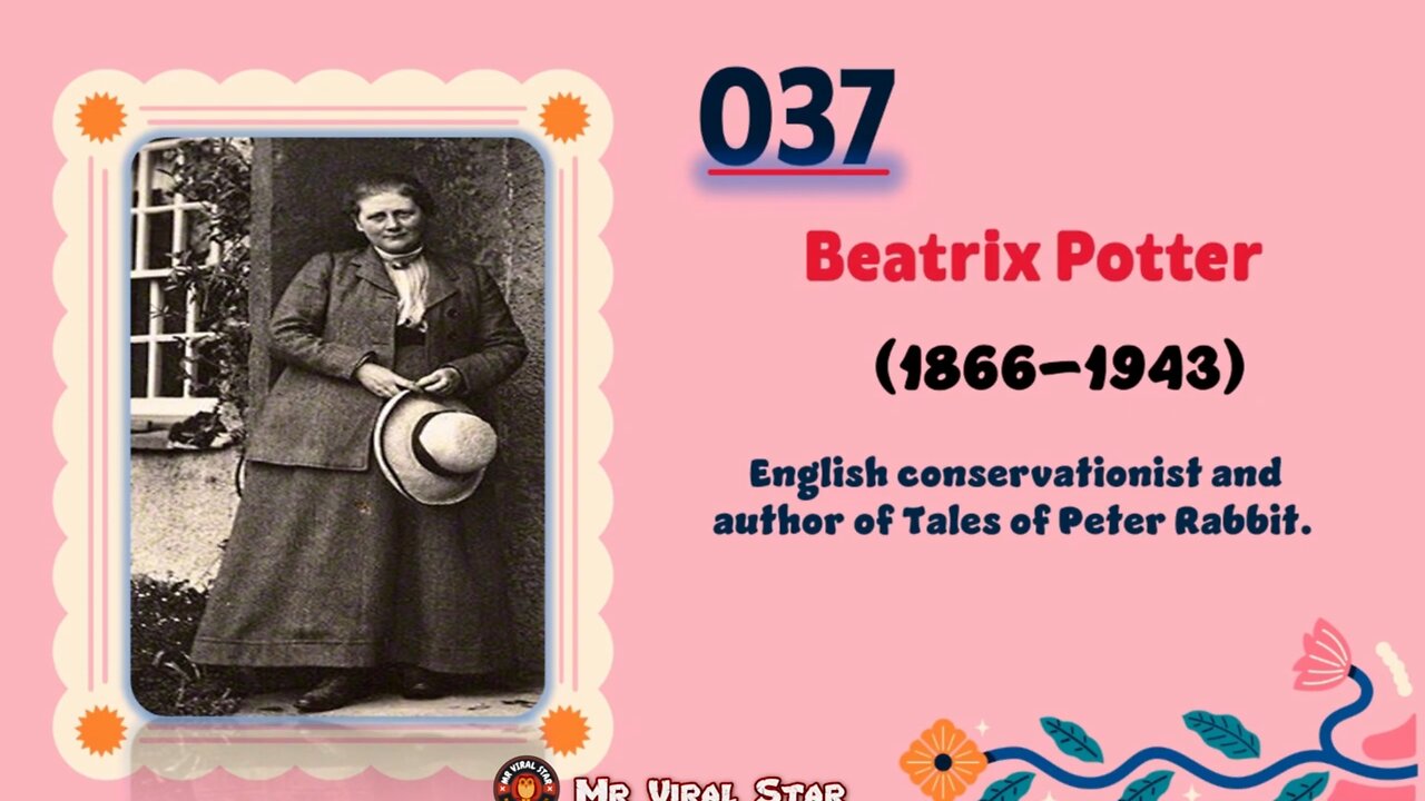 Beatrix Potter (1866–1943) | TOP 150 Women That CHANGED THE WORLD | Short Biography