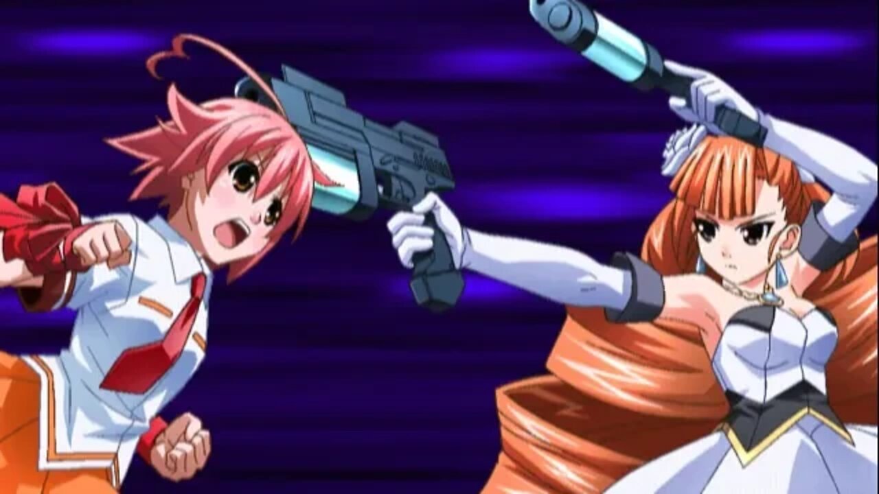 Arcana Heart 2 (PS2) - Heart vs Petra (Maximum Difficulty)