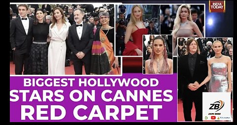 Biggest Hollywood stars on cannes Red Capet 🌆🌇🌆