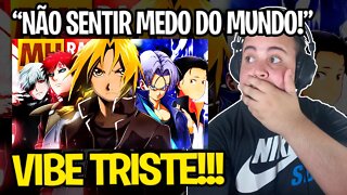 REACT Vibe Animes #3 (Animes) SAD 😕 | Prod. Sidney Scaccio | MHRAP