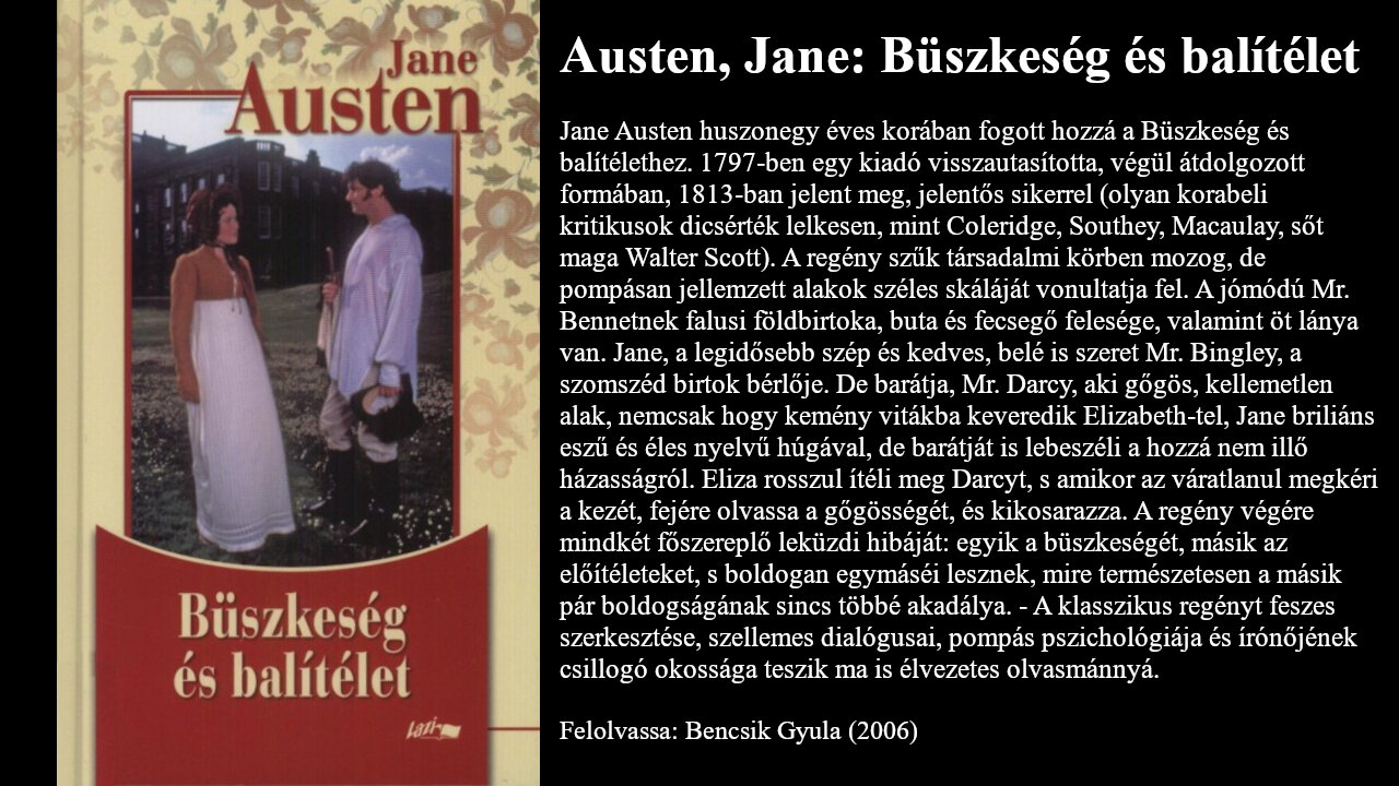 Austen, Jane: Büszkeség és balítélet (2006)