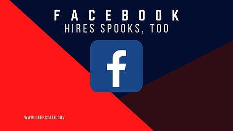 Facebook hires spooks, too