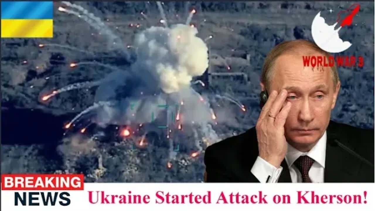 Huge Operation! Ukraine Launched Counter Attack Against Russian Troops in Kherson! - World war 3