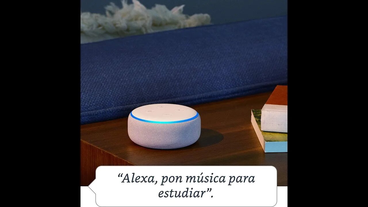 ALTAVOZ INTELIGENTE CON ALEXA ECHO 3RA GENERACIÓN REVIEW ESPANOL