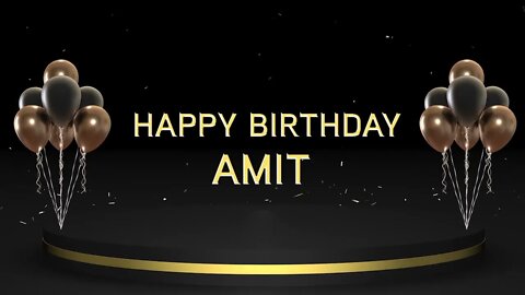Wish you a very Happy Birthday Amit