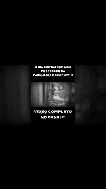 O DIA QUE"SAI COM MEU PROFESSOR DA FACULDADE E DEU RUIM"!!!