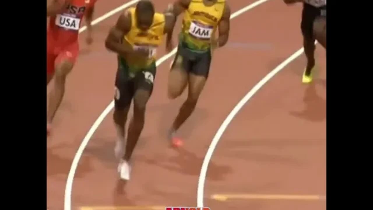 The greatest relay race ever at the Olympics!