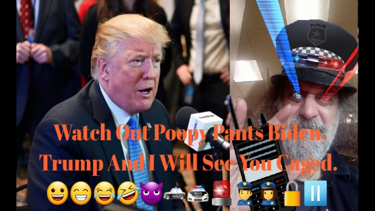 Trump Has A Warning For Biden And His Crew. 😀😁😂🤣😈🚓🚔🚨👮‍♂️👮‍♀️🔒⏸👽🛸