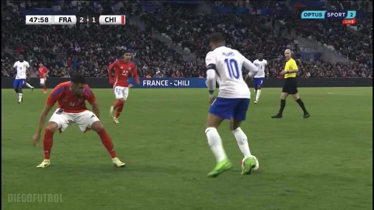 Kylian Mbappé vs Chile (27-03-2024)