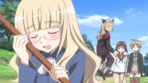 Strike Witches 2 - broom training