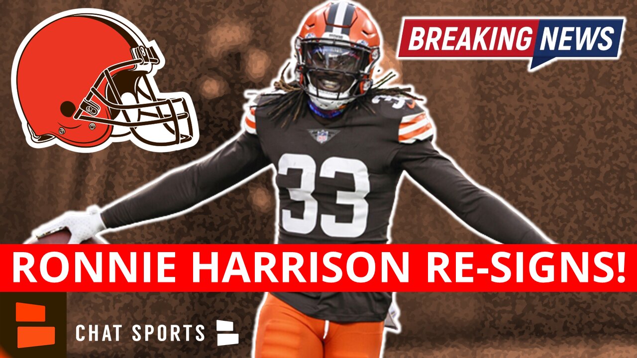 Browns News Alert: Ronnie Harrison Re-Signs With Cleveland Browns In NFL Free Agency