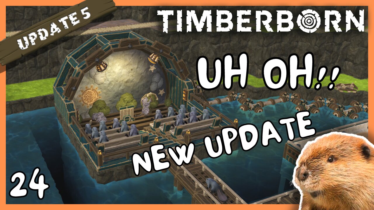 Big Changes To The Update. Old Trick...No Longer Works | Timberborn Update 5 | 24