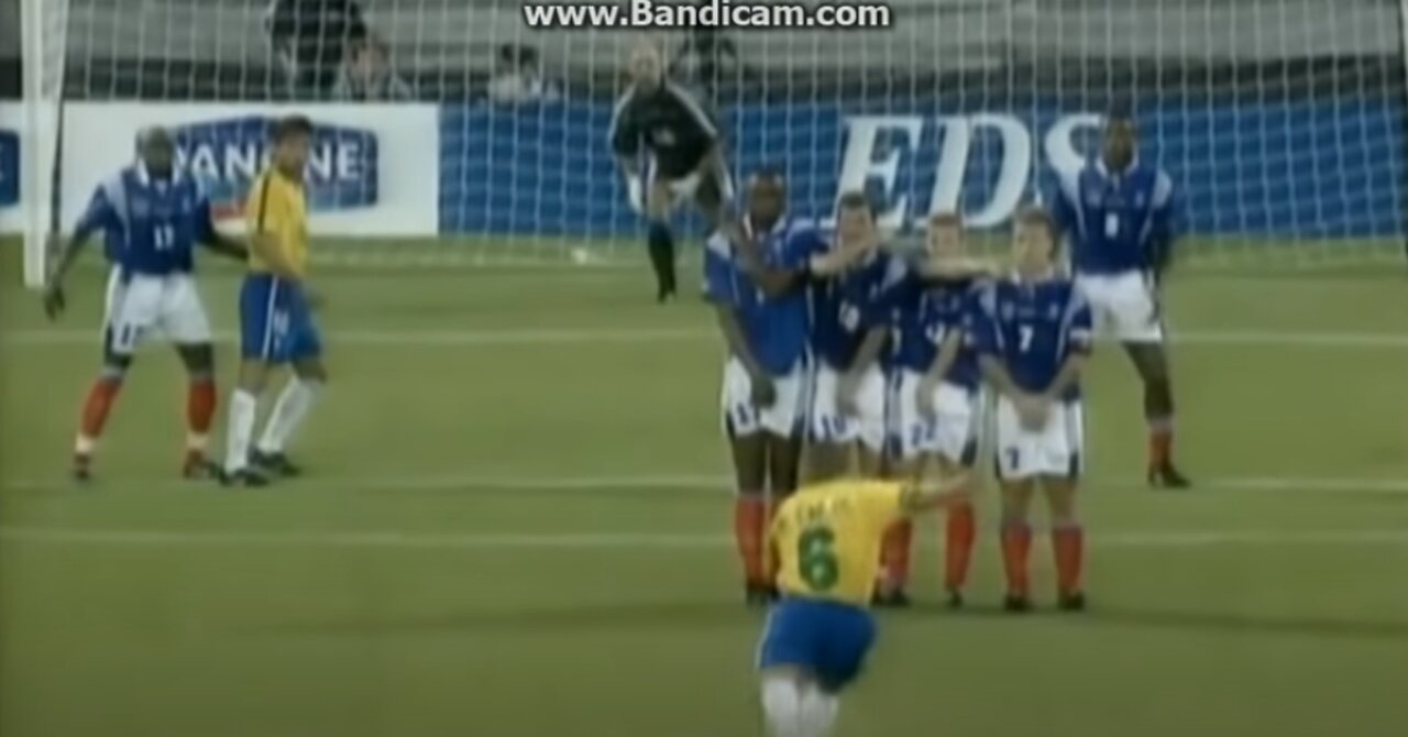 LEGENDARY Free Kick By Robert Carlos | Brazil Soccer