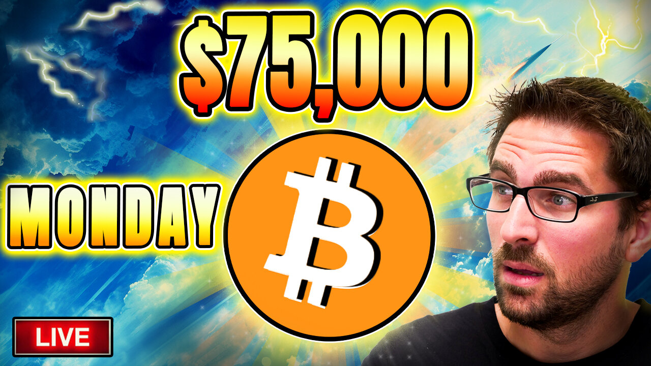 Bitcoin Will Hit 75k By Monday!!