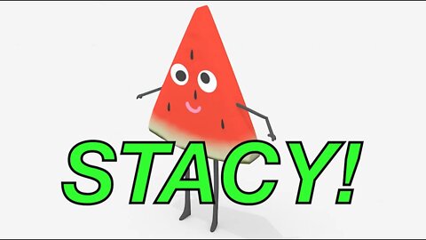 Happy Birthday STACY! - WATERMELON Birthday Song