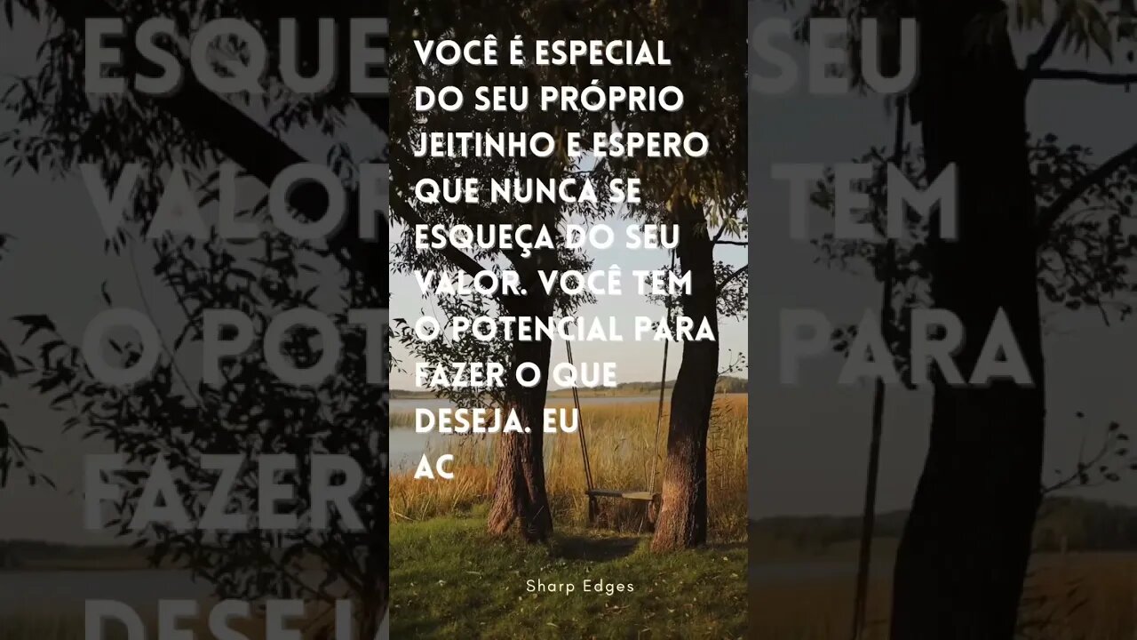 ⚪️🎶Você é especial!🎶⚪️ Músicas relaxantes || Frases motivadoras #shorts