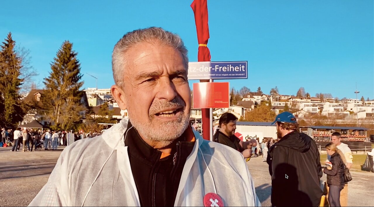 PROTESTMARCH - DEMO - INTERVIEW - DR. MANUEL ALBERT - WOHLEN AG