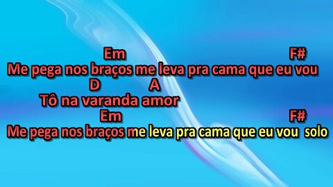 estrela primeira amor eu fico netinho karaoke playback 2