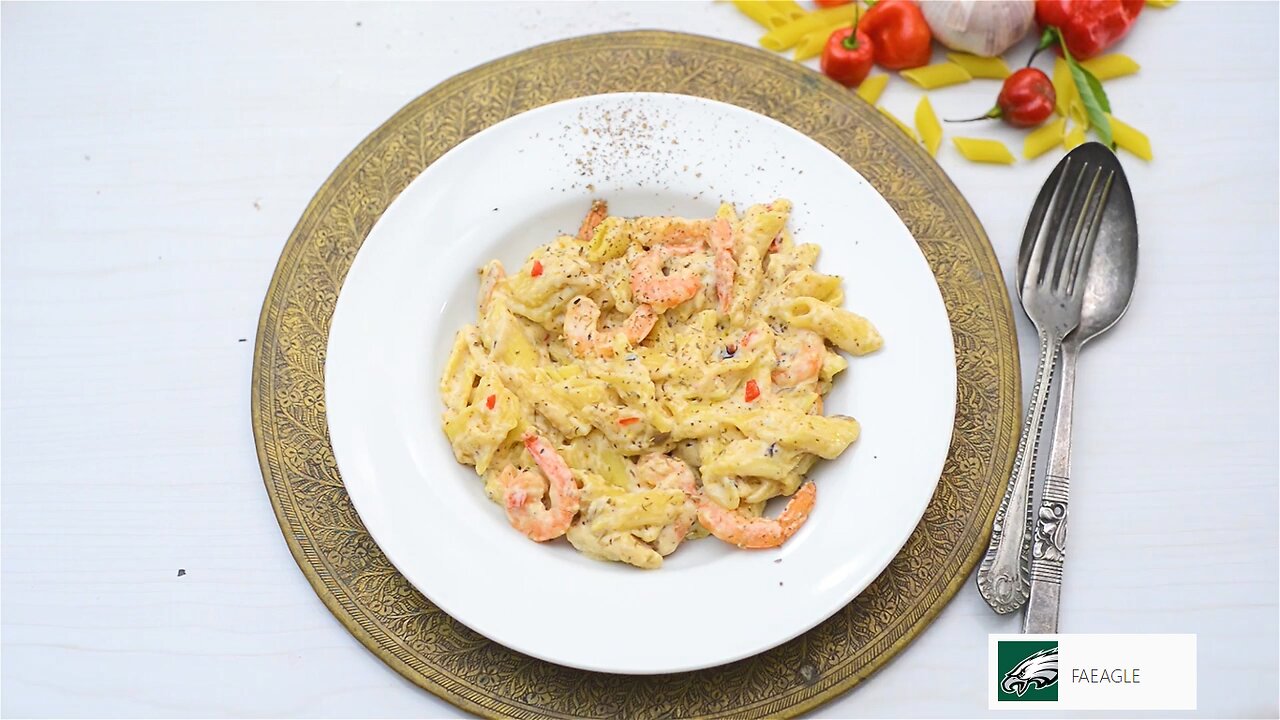 Shrimp Pasta Alfredo