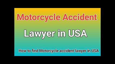 Best Motorcycle accident lawyer in USA - Lawyer in United States