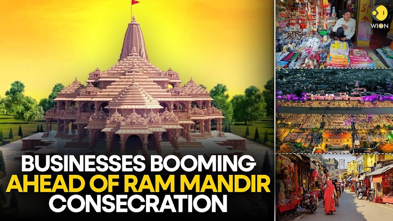 Ram Mandir ‘Lord Ram’ caps selling like hotcakes in Indian town ahead of temple opening