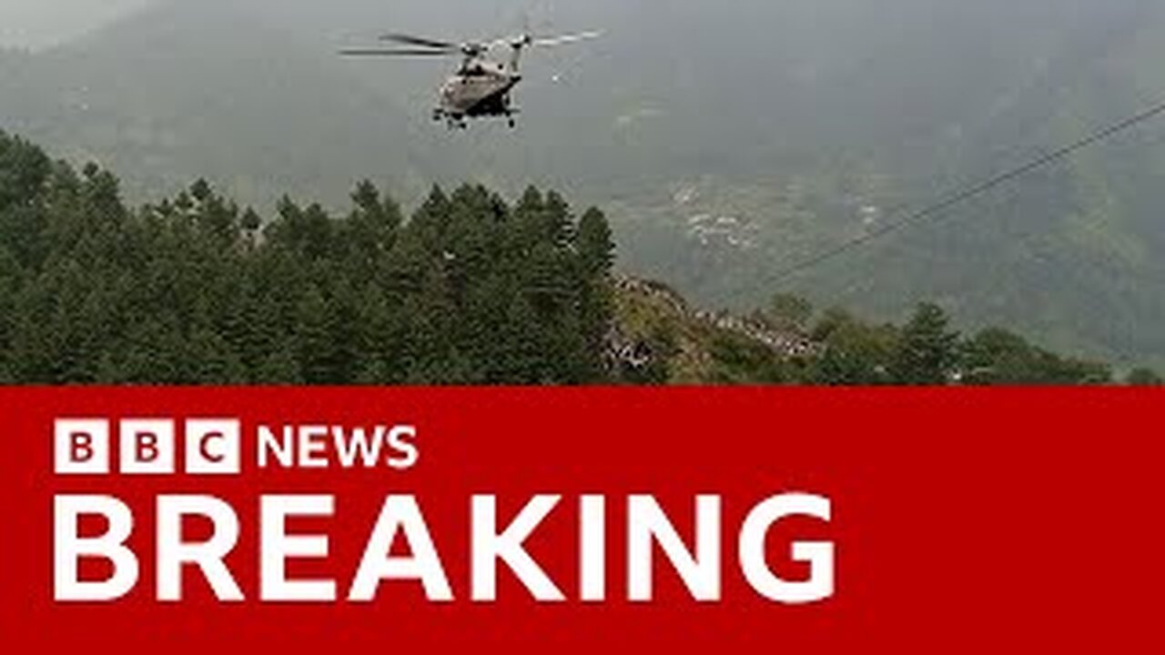 Two children saved in Pakistan cable car rescue operation - BBC News