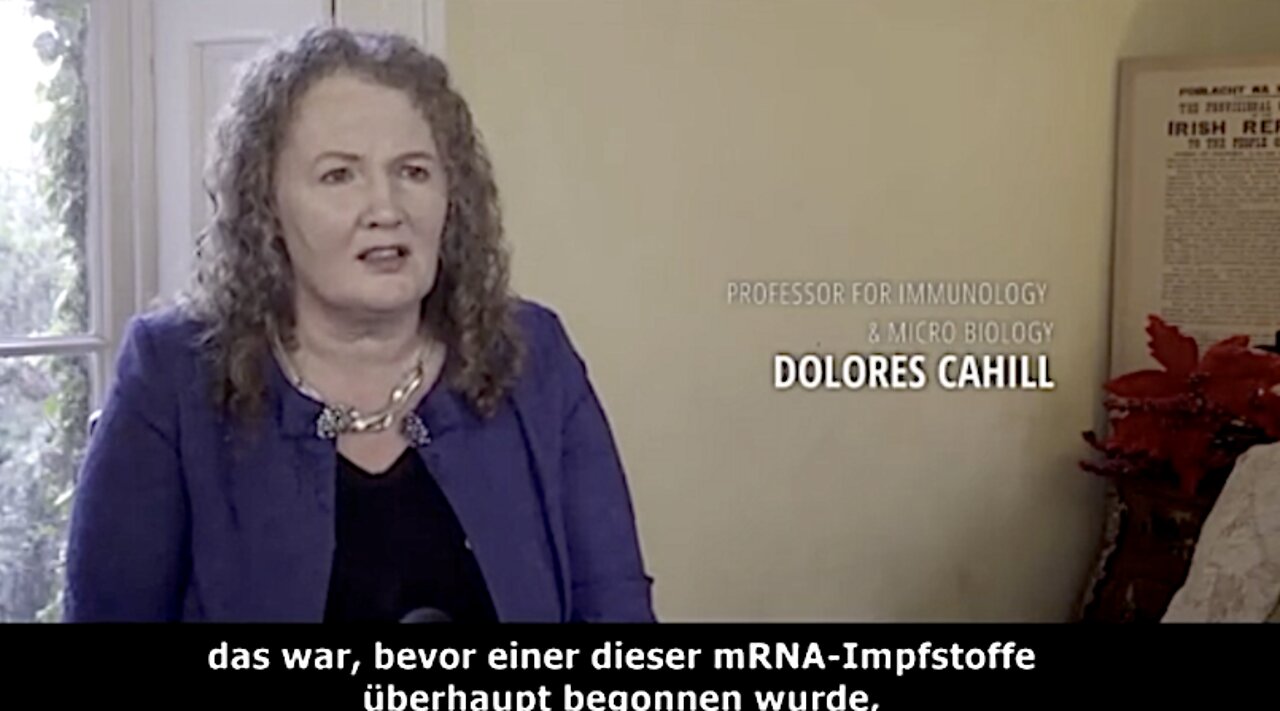 Professor Dolores Cahill on Prevention of COVID-19 and the Dangers of The mRNA Jabs