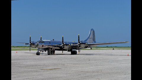 B29 Taking Off