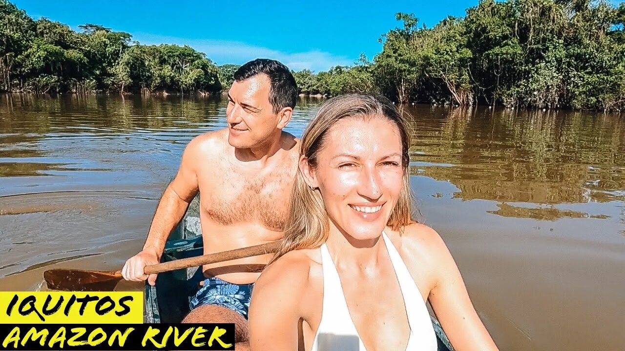 Iquitos, Peru | We are staying in the floating lodge in the Amazon Jungle | Peru Travel Vlog 2022