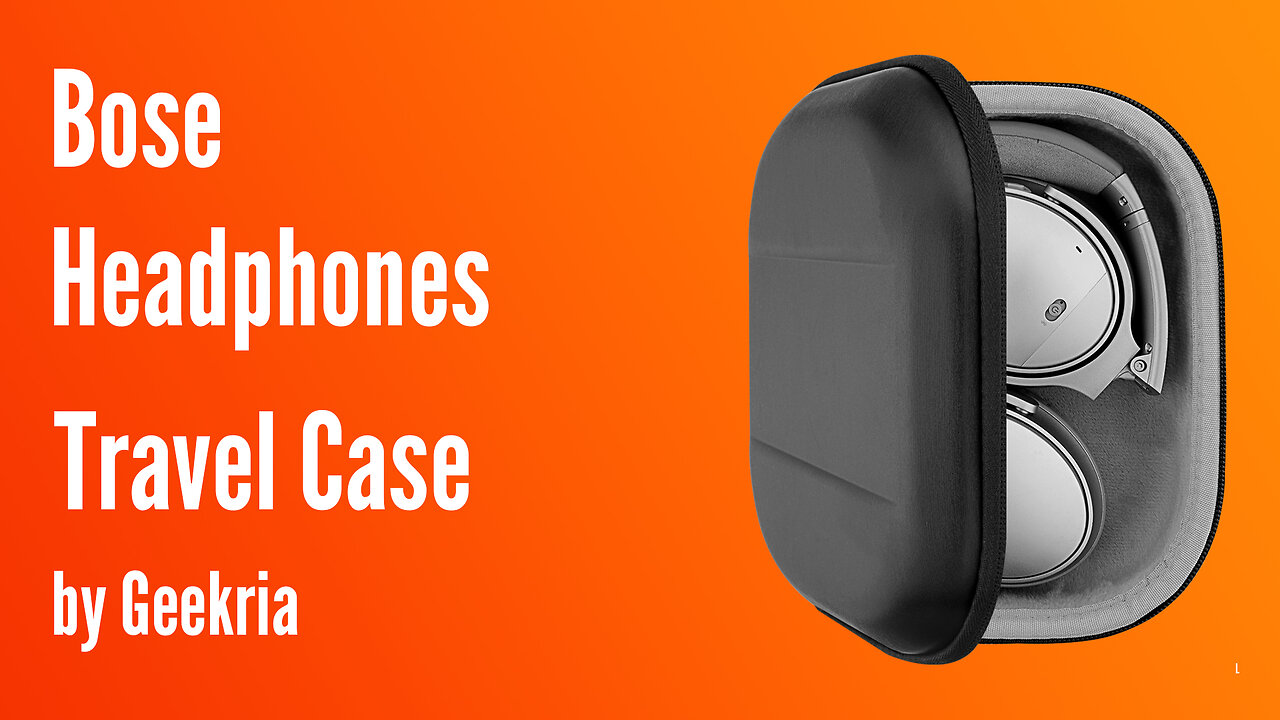 Bose On-Ear Headphones Travel Case, Hard Shell Headset Carrying Case | Geekria