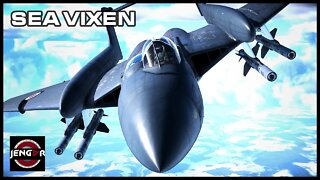 BIG GIRL! Sea Vixen - Great Britain - War Thunder Review!