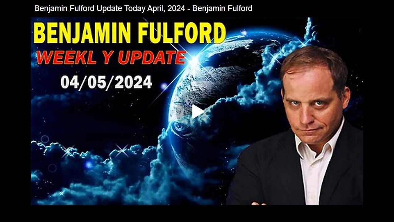 MAJOR Situation Update & Q&A: Benjamin Fulford (Pre-Eclipse Special)