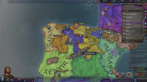 Poncho Villa Streams Crusader Kings 3 Multiplayer 1 Speed Farquaad's Reich of Duloc 2022-07-07