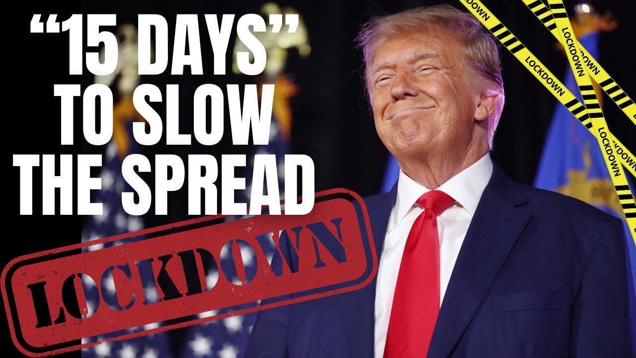 TWO WEEKS TO SLOW THE SPREAD?! TRUMP CALLS OUT PRO LOCKDOWN DEMOCRATS!!!