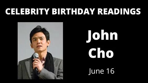 horoscope birthday today John Cho