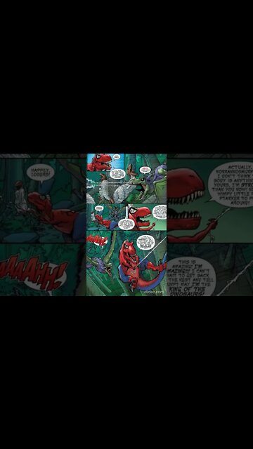 La Historia de Spider-Rex | Pter Ptarker #spiderverse #spiderrex #pterptarker