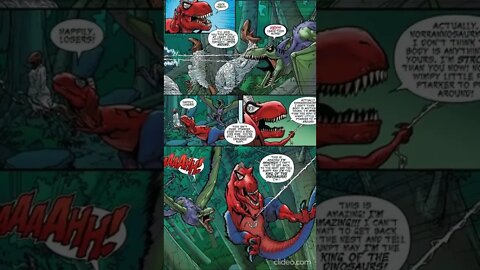 La Historia de Spider-Rex | Pter Ptarker #spiderverse #spiderrex #pterptarker