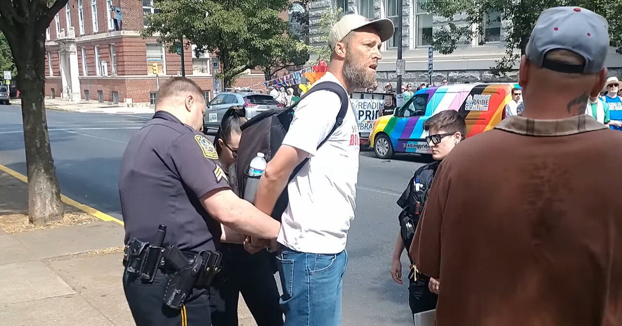 Man Arrested for Citing Bible Verse While Protesting Pride Event — Then Video Evidence Emerges