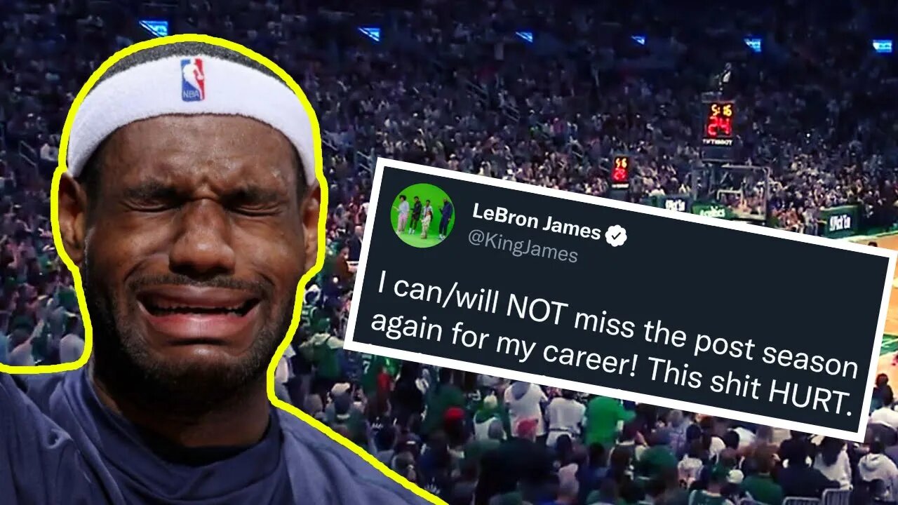 Lebron James WHINES About Missing The Playoffs As NBA Ratings SOAR Without Him