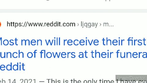Call? 📞 Most men will never recieve flowers until the day of their funeral