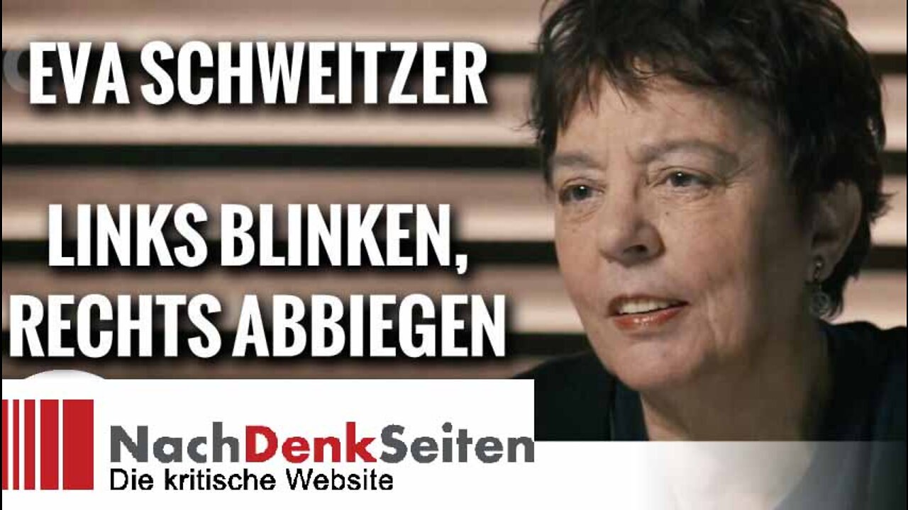 Links blinken und rechts abbiegen