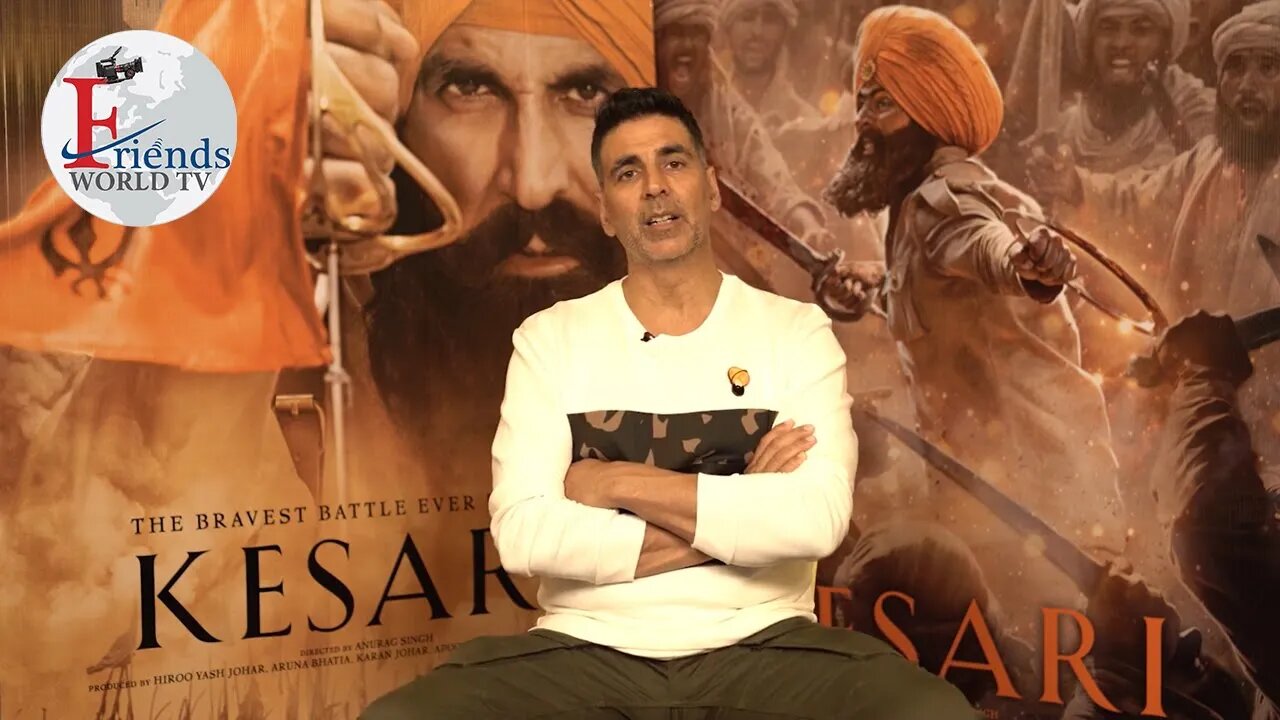 Akshya Kumar's interview with Indus Age About His New Movie Kesri