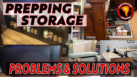Prepping Storage & Food Storage