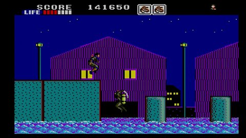 Shinobi (Master System) Gameplay Sample