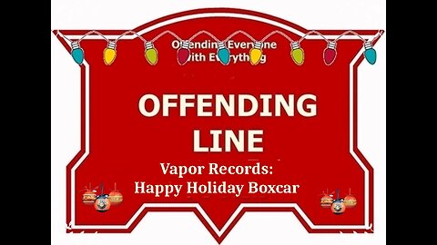 Lionel Product Review: Vapor Records Holday Boxcar