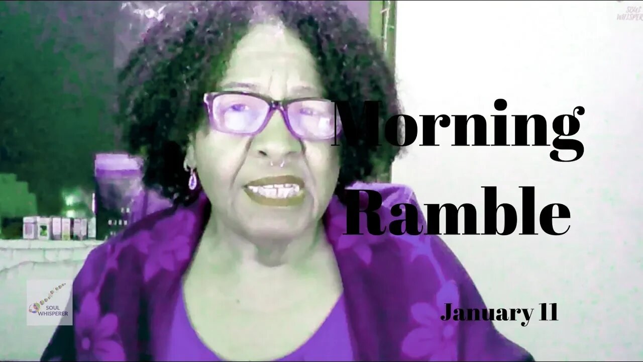 🦜 MORNING RAMBLE 🦜: You Hanging In There? * Jan 11