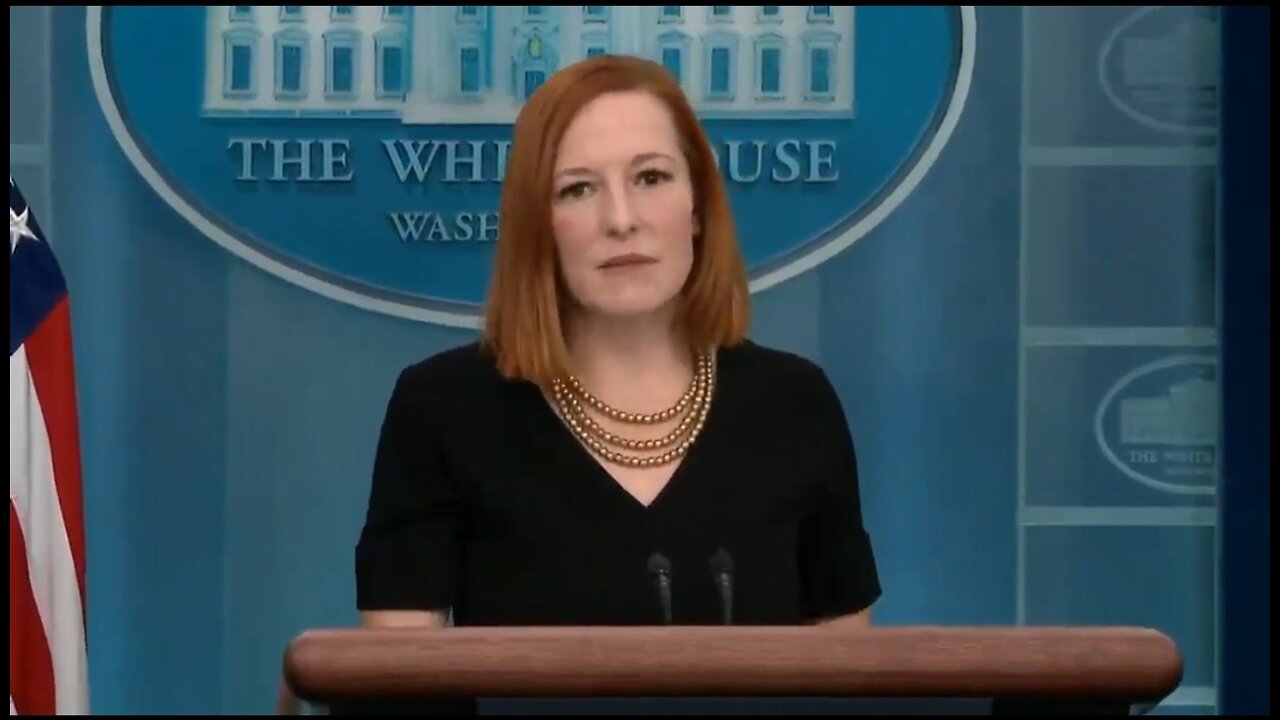 Psaki Struggles To Explain Why There's Nothing On Biden's Schedule Today